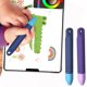 thumbnail image 2 of Lápiz óptico para niños, universal, antideslizante, capacitivo, para pantalla táctil, escritura suave con correas para iPad Air Mini Pro, 2 of 7