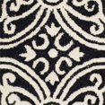 thumbnail image 3 of Safavieh Cambridge Collection CAM123E Handmade Moroccan Geometric Black and Ivory Premium Wool Area Rug (5' x 8'), 3 of 4