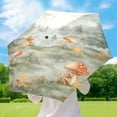thumbnail image 6 of Forest and Mushrooms Umbrellas for Sun Auto Open Close UV50+ Waterproof 5-Fold Compact Fiberglass Frame, 6 of 6