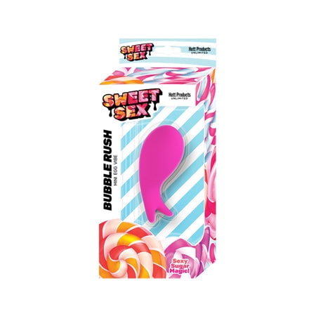 Sweet Sex Bubble Rush Mini Egg Vibe Silicone Magenta