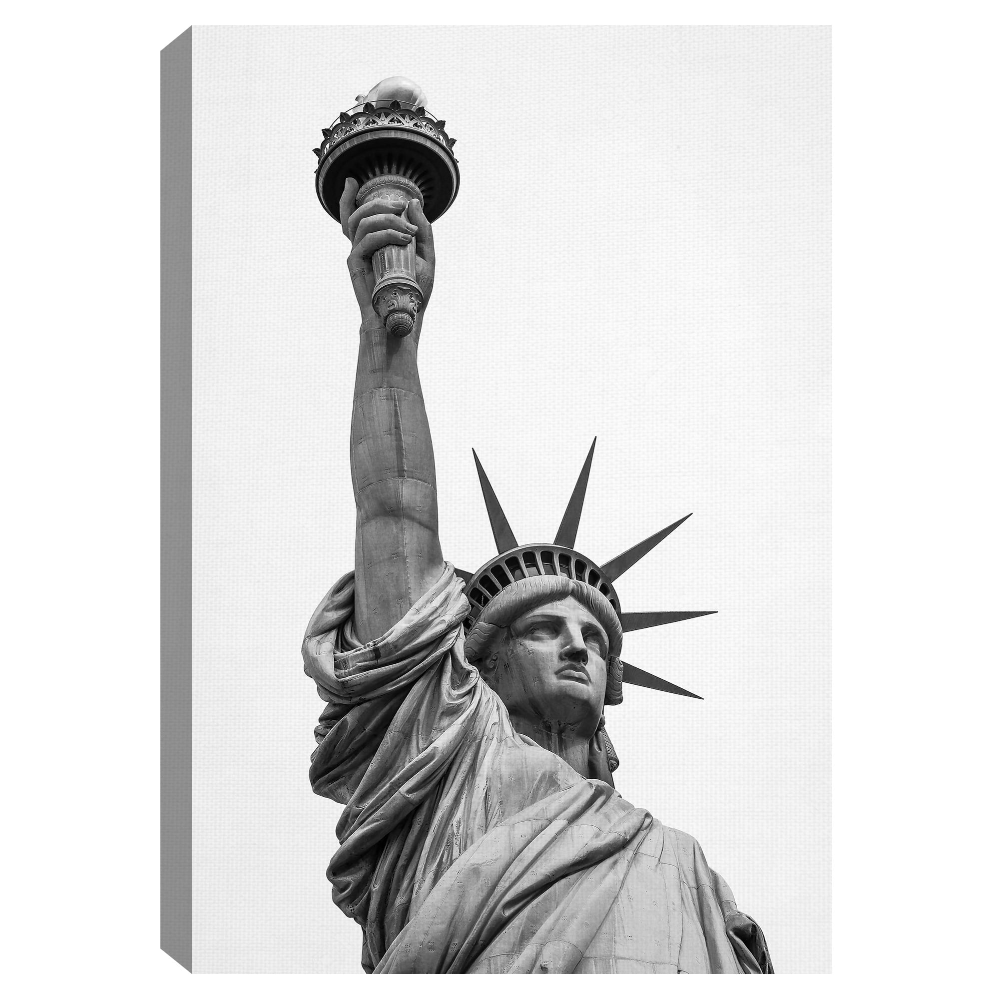 Masterpiece Art Gallery Statue of LIberty Pride by Brandon Monwinkel Canvas Art 24" x 36"