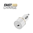thumbnail image 1 of OtterBox Fast Charge 20W USB-C Single Port Car Charger - Cloud Dust, 1 of 4