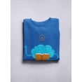 thumbnail image 3 of Training Your Brain Sweatshirt Men - Men Sweatshirt, Royal Blue, 5XL, 3 of 4