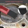 thumbnail image 4 of Juego de raspadores de carburo OUXIO Super Carbide Scraper, 4 of 6
