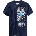 thumbnail image 1 of Aeropostale - Camiseta gráfica para hombre Aero Surf, azul, extra pequeña, 1 of 1
