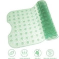 thumbnail image 5 of Bathtub Mats for Shower Tub Extra Long Non-Slip Bath Mat, 39 x 16 Inch Shower Mat with Drain Holes and Suction Cups, Bath Tub Mat for Bathroom with Machine Washable (Clear Green), 5 of 5