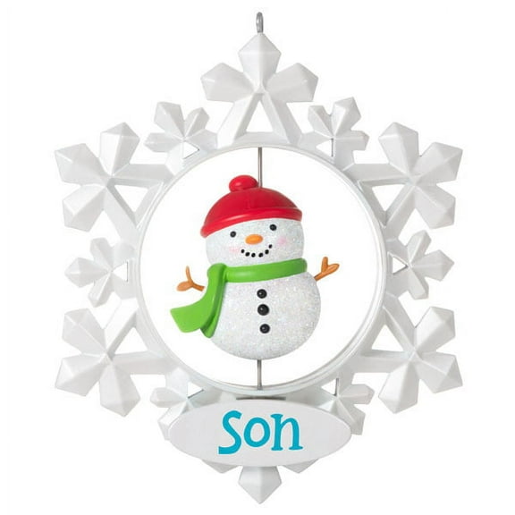 Hallmark QGO2015 Son Snowflake 2021 Ornament