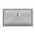 thumbnail image 3 of whitehaus whnpl3018 noah plus 30" single basin kitchen sink for undermount or dr, 3 of 3