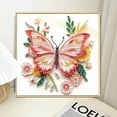 thumbnail image 4 of 5D DIY Diamond Painting Kits, Butterflies for Adults Special Diamond DIY Art Kits for Home Decoration and Gift Options, 4 of 4