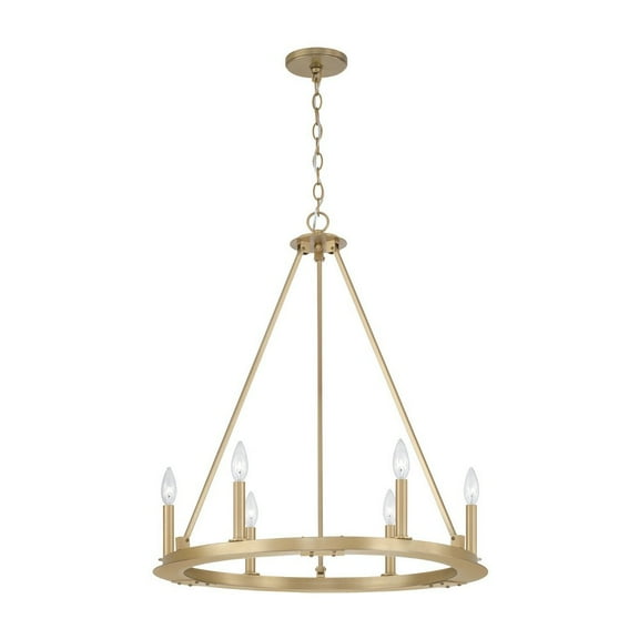Capital Lighting - Pearson - 6 Light Chandelier In Industrial Style-30.5 Inches