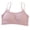 Pink, variant on Miaoju Girls Padded Training Bras Ribbed Comfort Sports Lightly Lined Bralettes Youth Lightweight Everyday Athletic Crop Tops