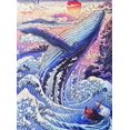 thumbnail image 1 of Kit de pintura de diamantes Van Gogh 5d, noche estrellada, mosaico de bordado de diamantes completo, punto de cruz, olas de Kanagawa, pintura famosa ukiyo-e, 1 of 4