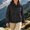Black, variant on SEMPAI Windbreaker Jacket Women Waterproof Long Sleeve Zip Hooded Jacket Multi Pockets Outdoor Hiking Jacket Loose Winter Mountaineering Casual Outerwear Beige L
