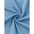 thumbnail image 5 of INSPIRE CHIC Women's Maternity Maxi Dress Short Sleeves V Neck Ruffled Sleeve for Photoshoot 2XL Blue, 5 of 6