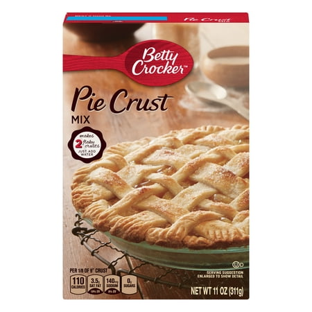 (2 Pack) Betty Crocker Pie Crust Mix, 11 oz (Best Pie Crust Mix)