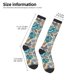 thumbnail image 2 of Balery Vintage Floral Butterflies Calcetines novedosos Calcetines deportivos Calcetines hasta la rodilla Calcetines de algodón Calcetines originales y geniales, 2 of 6