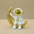 thumbnail image 2 of Moon Astronaut Ornaments Hand Made Desktop Astronaut Model Decoration Cartoon Resin Crafts, 2 of 8