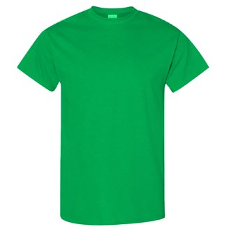 Fruit Of The Loom Men's Heavyweight Cotton T-Shirt - Belcoro® Fabric, Short Sleeve (XXL, Heather Grey)