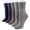 Dark colors, variant on LQCrafK Women's 5 Pairs Thick Wool Blend Socks Boot Socks Size 8-11