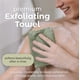 thumbnail image 2 of Set de 3 Toallas Exfoliantes para Ducha MainBasics, 2 of 8
