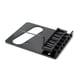 thumbnail image 3 of Sonducket Puente de guitarra de repuesto de Metal puentes modificados de instrumento de cuerda profesional con tornillos de montaje reemplazo para Accesorios para instrumentos musicales Sonducket OD025867-00, 3 of 6