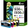 thumbnail image 1 of Cartuchos de tinta Inkalfa 936XL pack combinado para impresoras HP, 1 of 7
