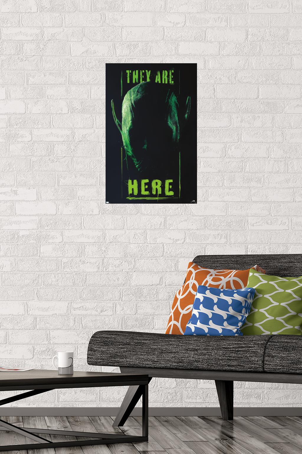 Marvel Secret Invasion - Skrulls They Are Here Wall Poster, 14.725" x 22.375"