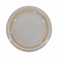 thumbnail image 5 of Sagebrook Home Ceramic Set of 2 5/6" Textured Planter with Saucer, Beige, 5 of 6