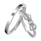 thumbnail image 1 of Anillo de Plata 925 Pareja Anillo de Enfrentamiento de Pareja, 1 of 3