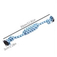 thumbnail image 2 of 1pc Puppy Dog Pet Toy Cotton Braided Bone Rope Chew Knot Dog Toys Teething Toys, 2 of 4