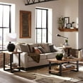 thumbnail image 5 of Alaterre Furniture Alpine Natural Live Edge Wood 48" Mantel Shelf, 5 of 5