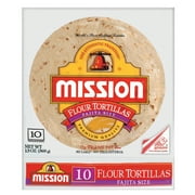 Mission® Fajita Size Flour Tortillas 10 ct Bag