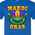 thumbnail image 4 of Inktastic Mardi Gras with Green Masquerade Mask T-Shirt, 4 of 5