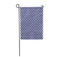 thumbnail image 1 of NUDECOR Abstract Blue Chain Link Circle Pattern Artistic Garden Flag Decorative Flag House Banner 12x18 inch, 1 of 1