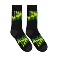 thumbnail image 4 of Unisex Jamaican Logo Novelty Ankle Socks Colorful ComfortSoft Lightweight Sports Athletic Socks, 4 of 7