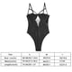 thumbnail image 4 of Lencería delgada para mujer Ropa de dormir sexy para mujer Cuerpo de encaje con tiras, L, Negro Inevent XX000067-11, 4 of 7