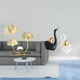thumbnail image 2 of Estatua de figura,Estatuas de hojas y flores de metal,esculturas decorativas,Figuras decorativas para el hogar,para estante,mesa o vitrina.,estatua de cisne,Estatuas y figuras de cisnes de, 2 of 8
