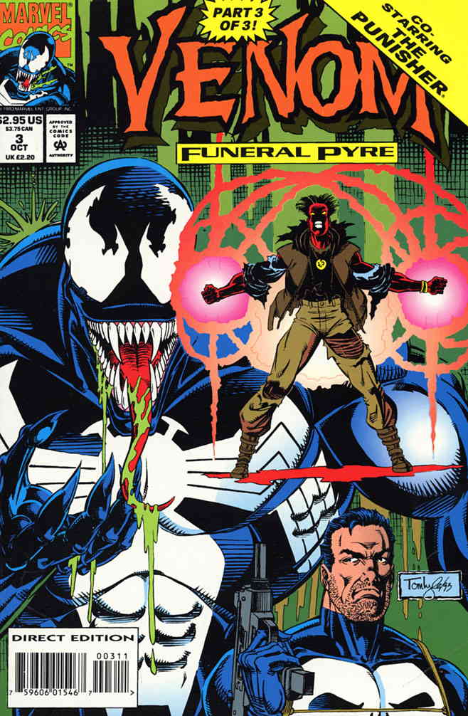 Venom: Funeral Pyre #3 VF ; Marvel Comic Book