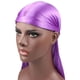 thumbnail image 5 of Paquete De 3 Diademas Durag Suaves Y Sedosas Con Cola Larga Para Hombres Biker Headwear Con Gorro, 5 of 8