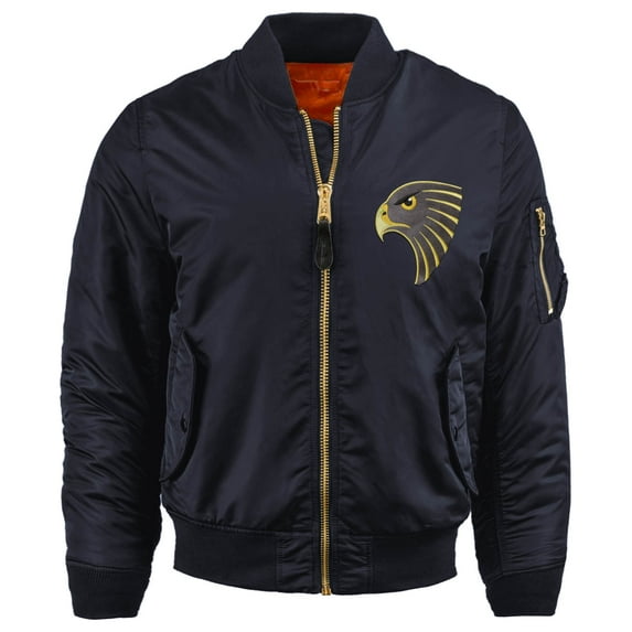 Ma Croix Mens Souvenir Bomber Jacket Premium MA-1 Flight Outerwear