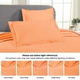 thumbnail image 3 of Superior Celtic Circle Cotton Decorative Bedspread and Sham Set, Queen, Salmon, 3 of 10