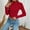 Red, variant on JJHGVB Thermal Sweater for Women Long Sleeve Sweaters for Women Fitted Shirts for Women Tops for Women Summer Fall Sweaters Women's Fashion Womens Summer Tops Beige L
