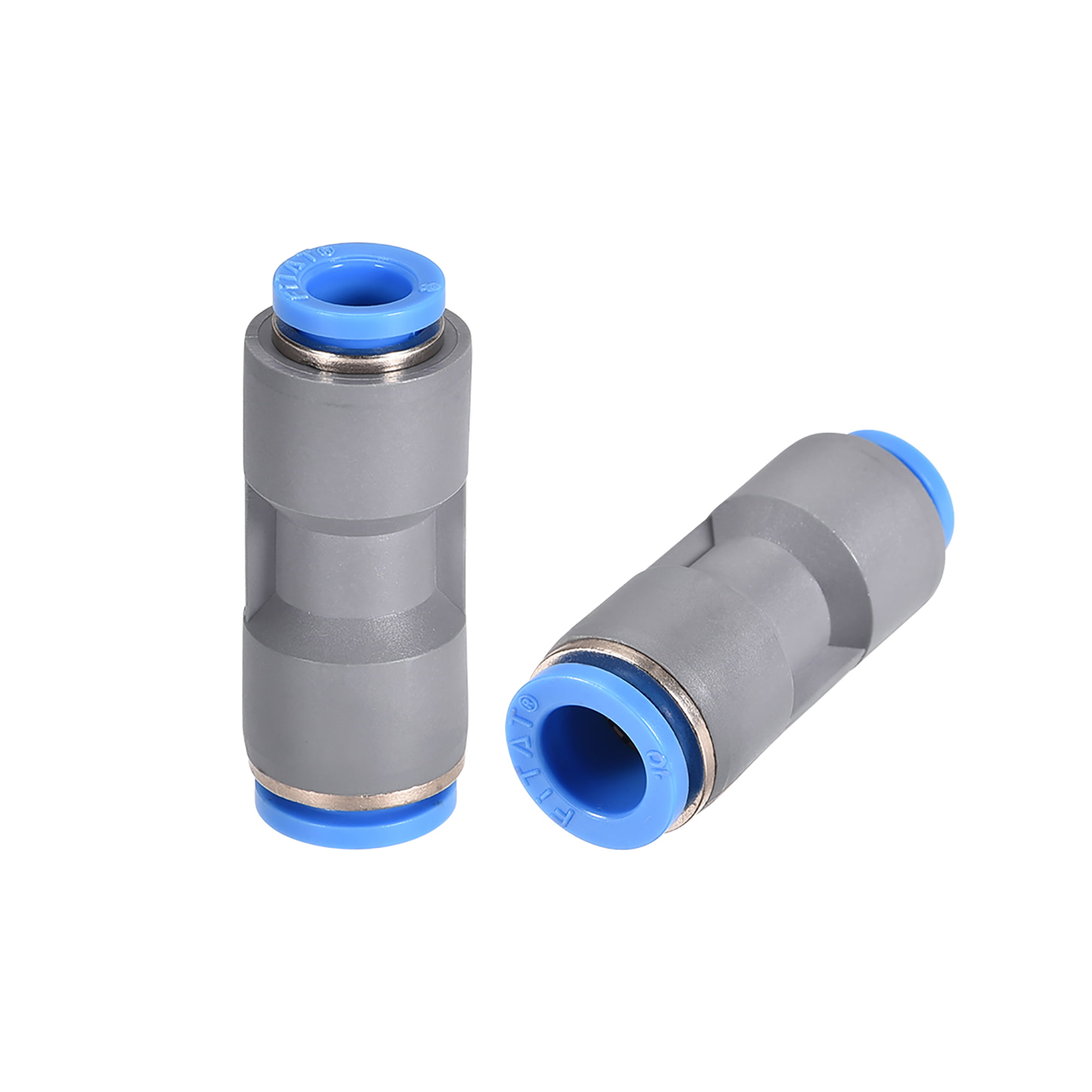 Straight Push Connectors 10mm to 8mm Quick Release Pneumatic Connector Quick Release Button Connectors Telescoping Tubing