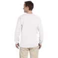 thumbnail image 2 of The Gildan Adult Ultra Cotton 6 oz Long Sleeve T-Shirt - WHITE - 2XL, 2 of 2
