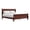 Cherry, variant on Furniture of America Rycia Full Sleigh Wood Panel Bed, Cherry