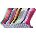 thumbnail image 5 of Aosijia 1 Pair Football Socks Parent-child Towel Bottom Knee High Sports Soccer Socks Thickened Stockings Non-slip Sweat-absorbent Friction-resistant Sports Socks for Adults, 5 of 11