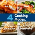 thumbnail image 4 of Horno microondas GE GCST10A1WSS de 1.0 pies cúbicos y 1050 W con freidora, 4 of 7