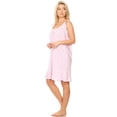 thumbnail image 2 of Lati Fashion Women Nightgown Sleeveless Female Nightgowns & Sleepshirts Pink X-Large, 2 of 4