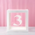thumbnail image 1 of Bgsha Transparent Balloon Box Theme Party Birthday Party Wedding Baby Shower, 1 of 10