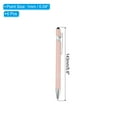 thumbnail image 2 of Ballpoint Pen with Stylus Tip, 6Pcs 2 in 1 Metal Pen Black Ink 1.0mm Medium Point Stylus Pen for Touch Screens Style 3, Pink, 2 of 7